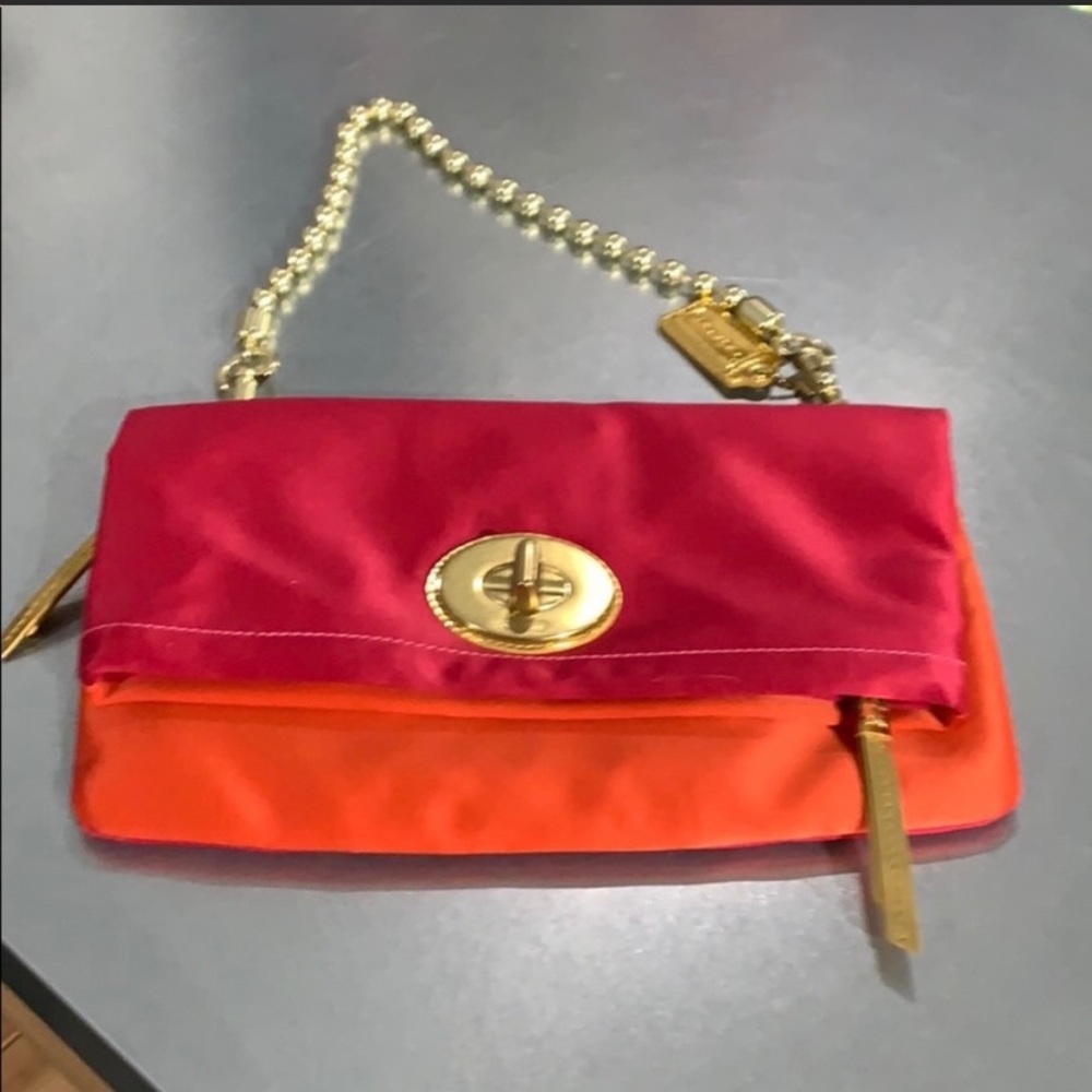 Coach clutch NWOT